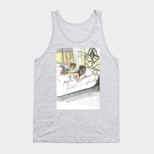 Breakfast at Tiffany's Drawing Tank Top